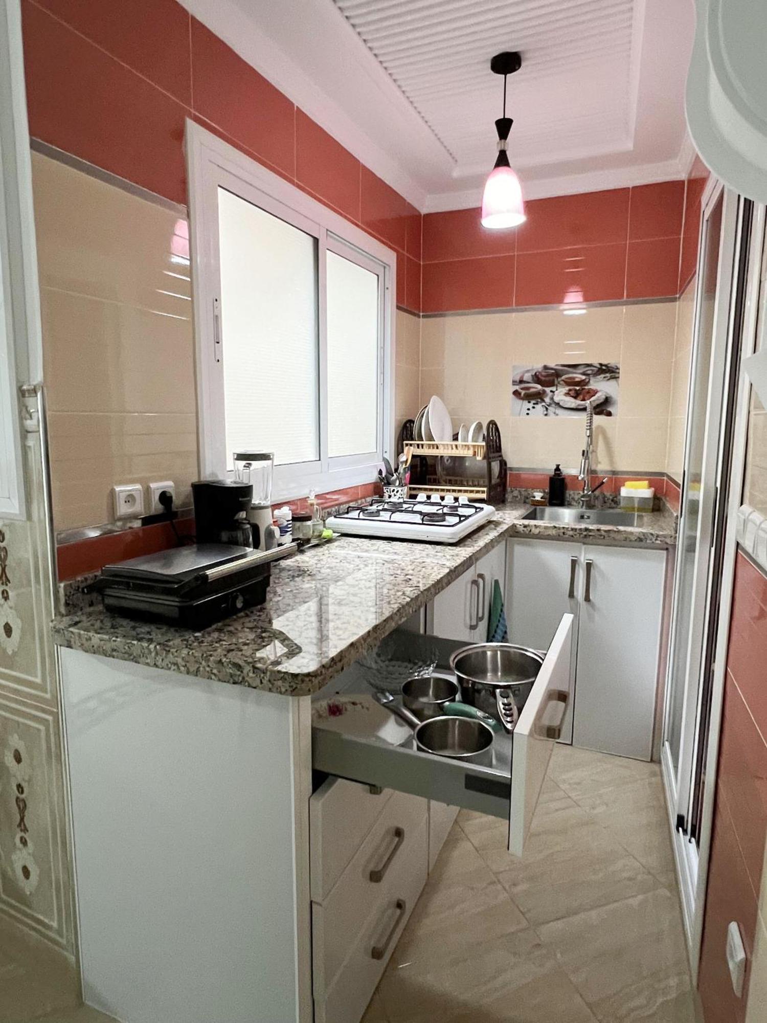 Mira Appartement -Lovely, Tidy & Close To Beaches And City Center Al Hoceïma Dış mekan fotoğraf